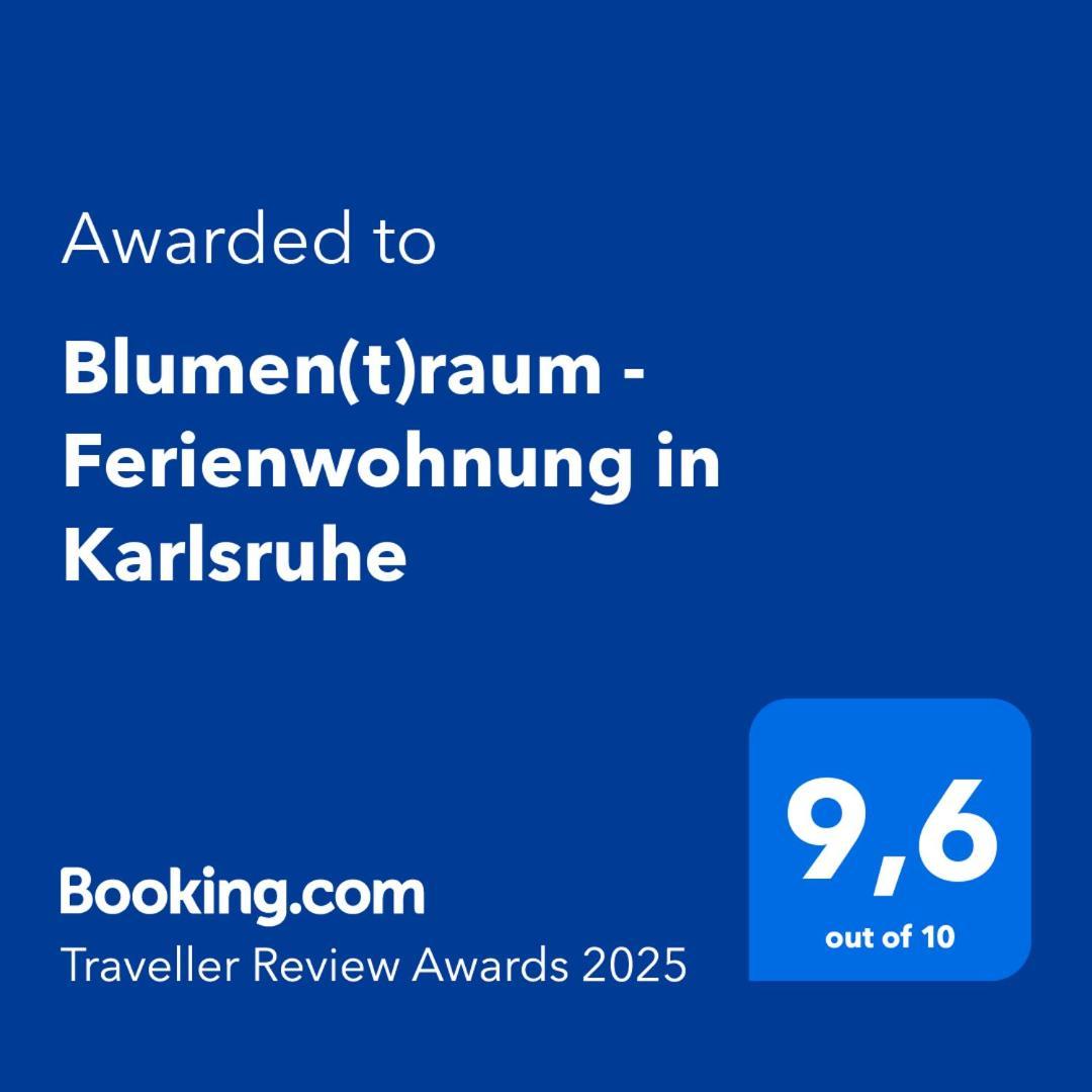 BlumenRaum - Ferienwohnung In カールスルーエ エクステリア 写真
